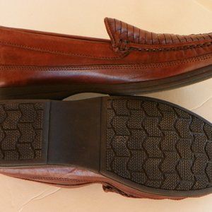 Dockers Full Leather Woven Loafers  Size 13